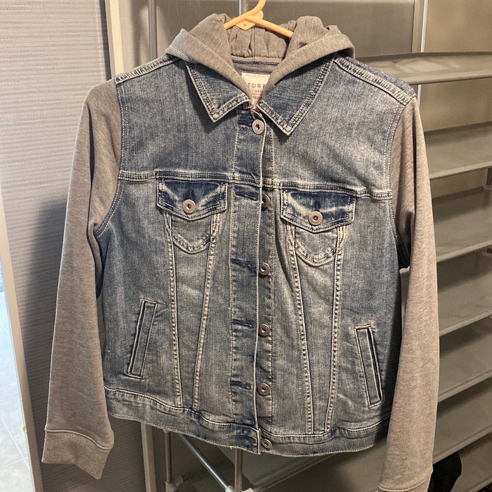 Torrid jean and sweater jacket NWOT